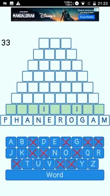 Words Pyramid android App screenshot 1